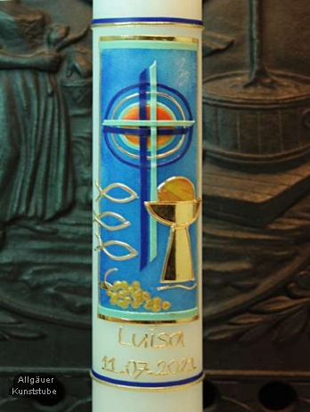 Kommunionkerze Rosanna inkl. Box