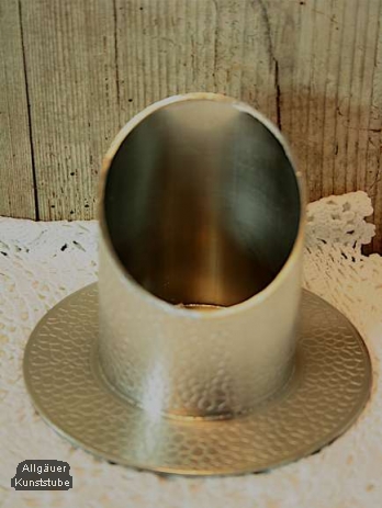 Kerzenständer Gebhard / silber/ 5cm