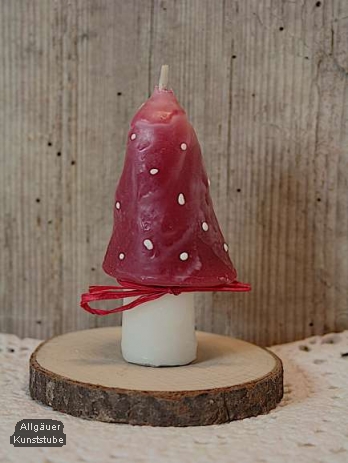 Gastkerze Hans in Pilzform