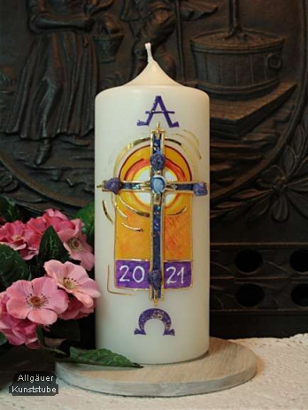 Osterkerze Tischkerze