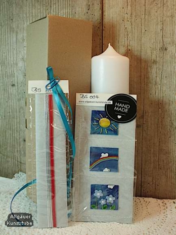 Bastelset Sonne Regenbogen Blumen