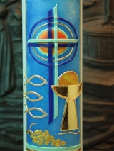 Kommunionkerze Rosanna inkl. Box