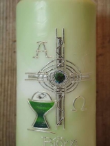 Konfirmationskerze Patrick