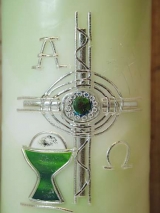 Konfirmationskerze Patrick