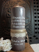 Individuelle Hochzeitskerze Marzena