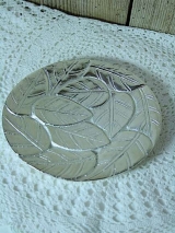 Kerzenteller Henriette/silber/14 cm