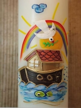 Taufkerze Herkules mit Arche