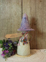 Glückspiz groß Lila ca. 20 cm