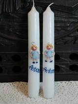 Gastkerze Rosi mit Engel