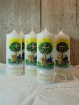 Tischkerze Baum Kelch