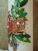 Geburtstagskerze Leonard