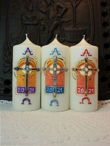 Osterkerze Tischkerze