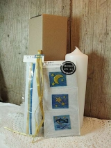 Bastelset Mond Sterne Fisch