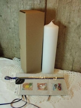 Bastelset Sonne, Taube, Fische