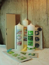 Bastelset Sonne, Taube, Fische