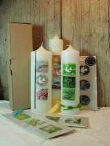 Bastelset Sonne Regenbogen Blumen