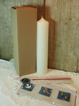 Bastelset Taube, Regenbogen, Fische