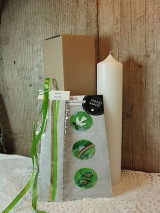 Bastelset Taube, Regenbogen, Fische