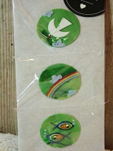 Bastelset Taube, Regenbogen, Fische