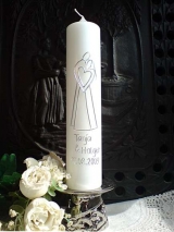 Hochzeitskerze Jutta