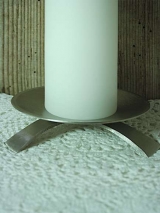 Kerzenständer Margot /silber/9,5 cm