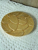 Kerzenteller Romeo/ Gold /12 cm