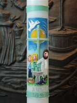 Individuelle Kommunionkerze Ralf inkl. Box